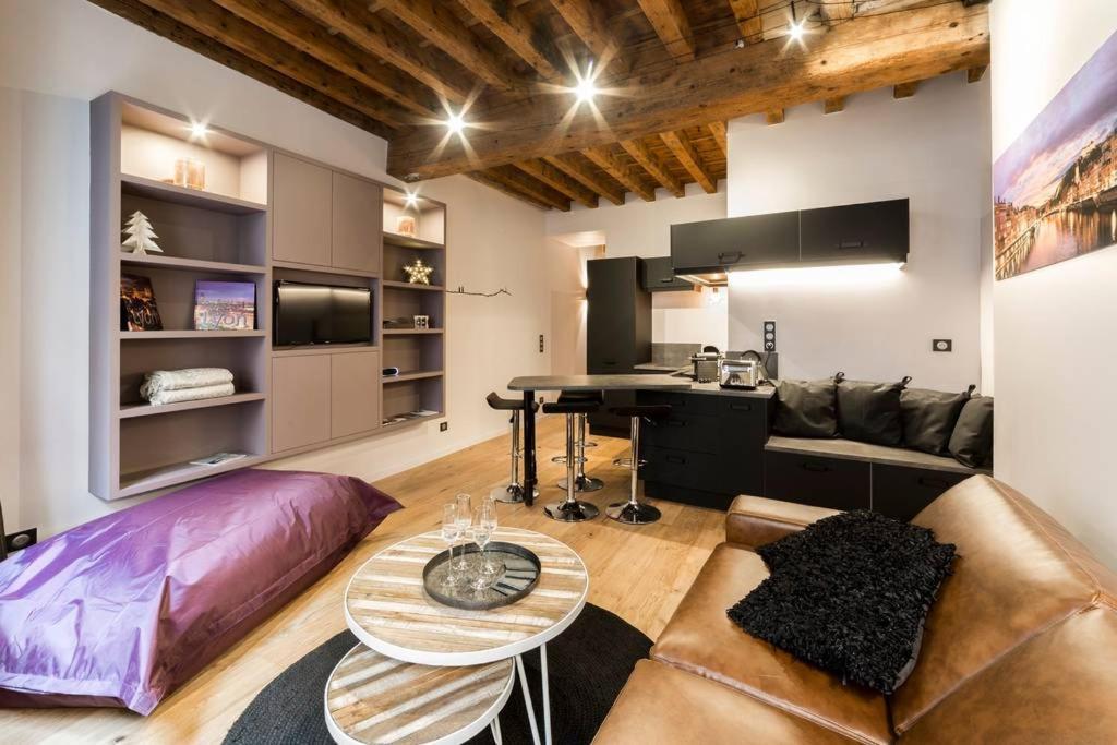 Jewel apartment in Vieux Lyon Extérieur photo